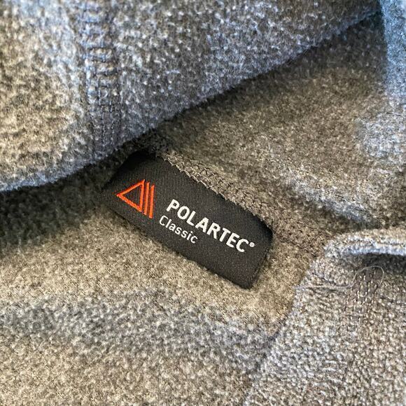 The North Face Gray Women's Quarter Zip Pullover Fleece Sweatshirt Medium - Picture 6 of 6